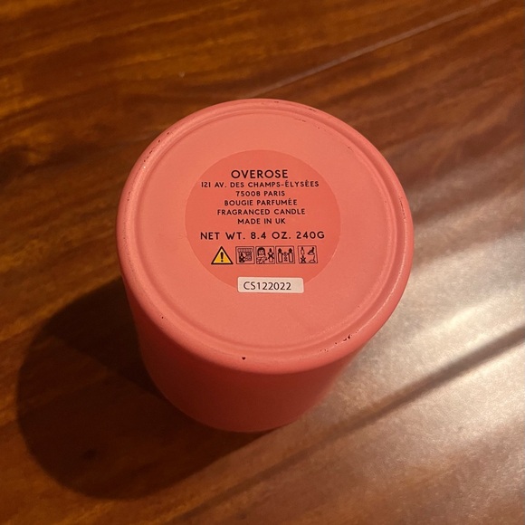 Overose Macaron Pistache Candle lightly used - Picture 3 of 3